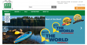 eco bags homepage