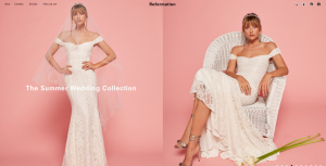 reformation fashion website